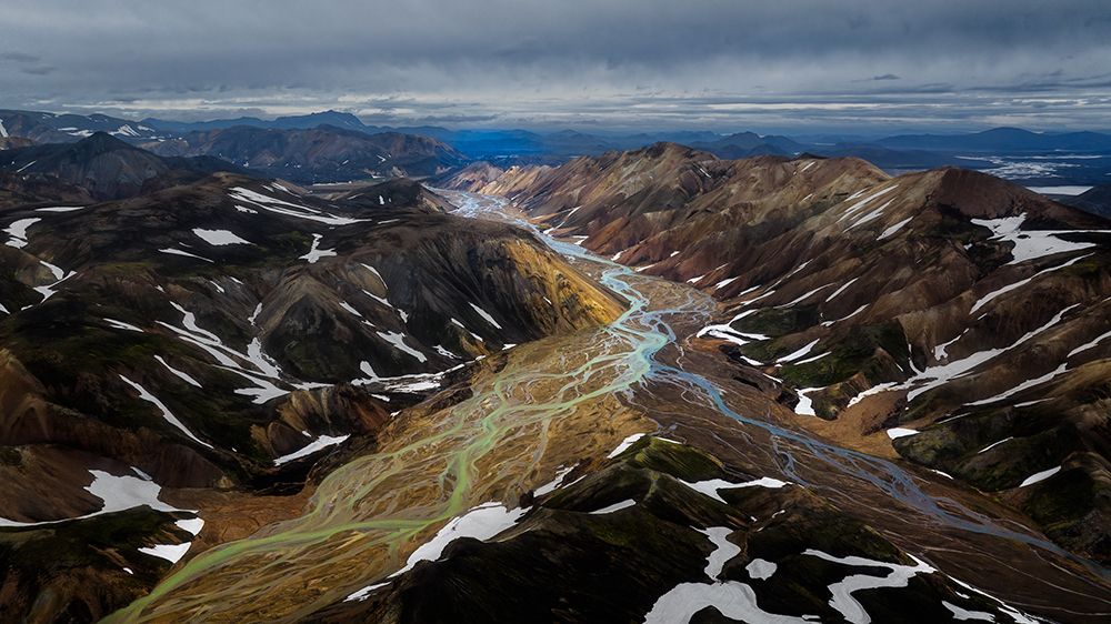 Iceland RIVer To art print by James Bian for $57.95 CAD