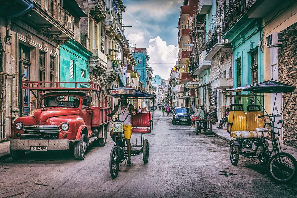 Habana Street art print by Koji Morishige for $57.95 CAD