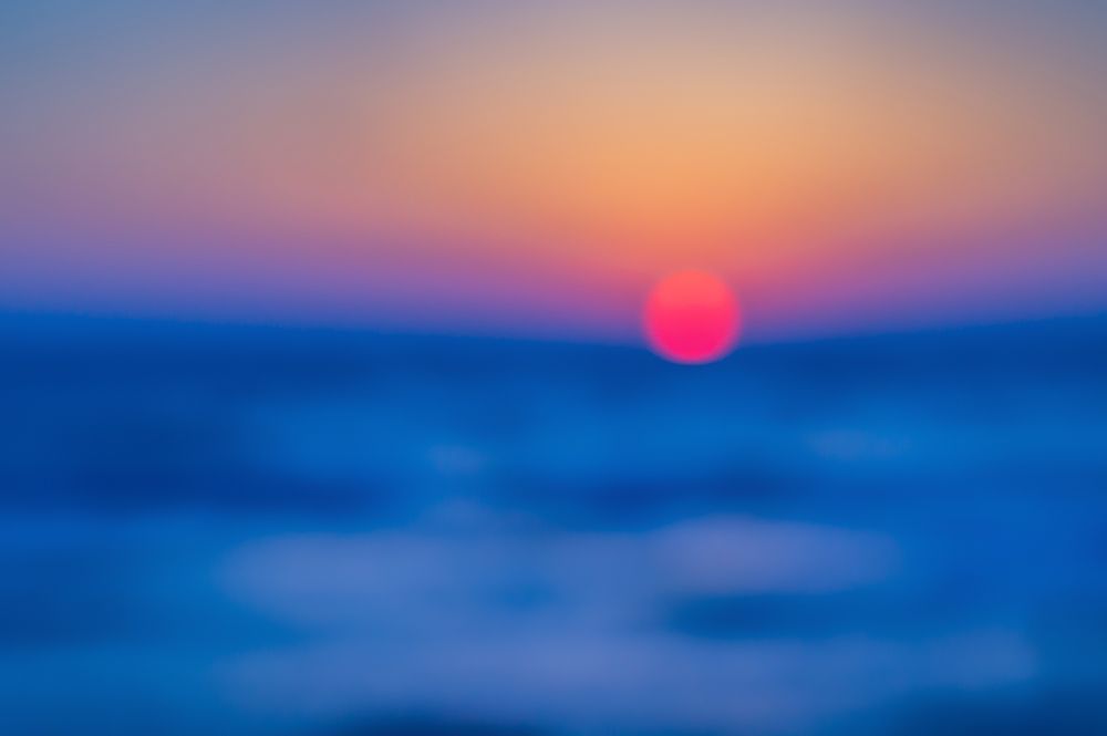 Mediterranean sunset art print by Joshua Raif for $57.95 CAD