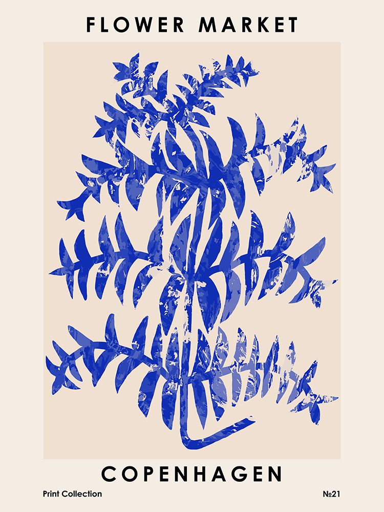 Flower Market. Copenhagen art print by NKTN for $57.95 CAD