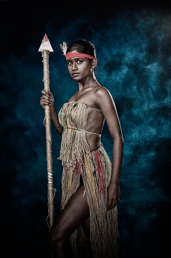 Tribal Beauty art print by Partha Bhattacharyya for $57.95 CAD