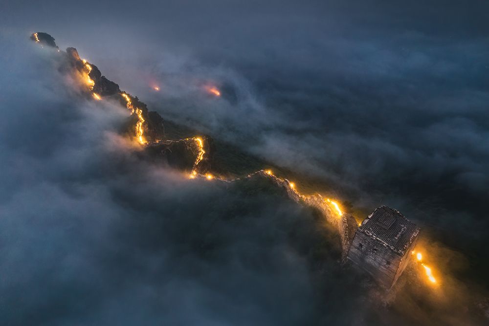 Clouds over the dragons back art print by Yuan Cui for $57.95 CAD