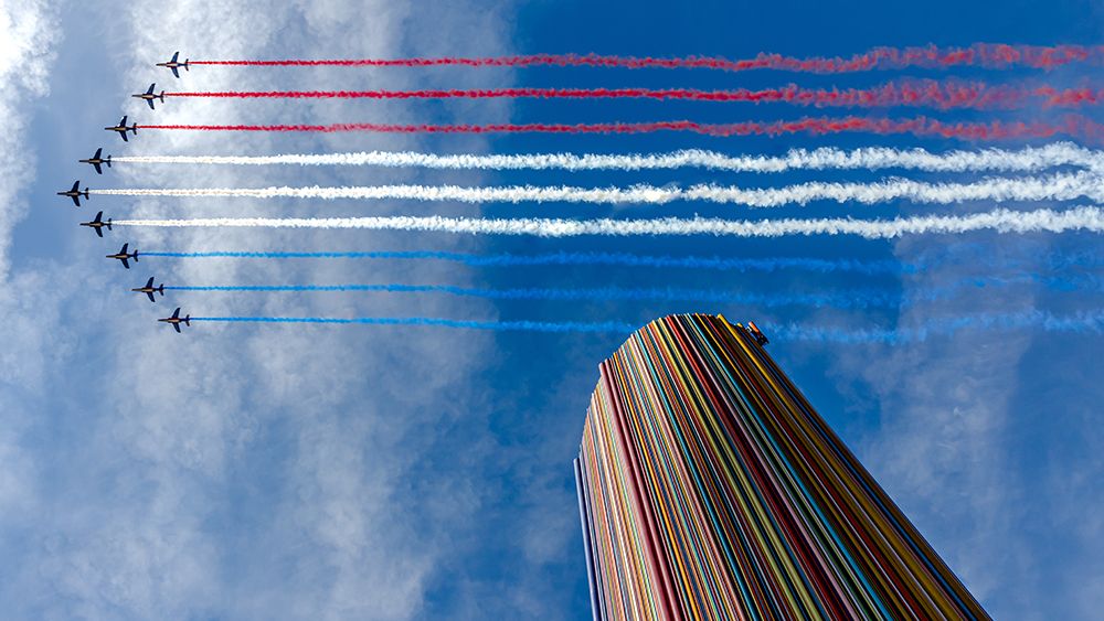 Multi-Coloured Lines art print by Jean-Marc Aloy for $57.95 CAD