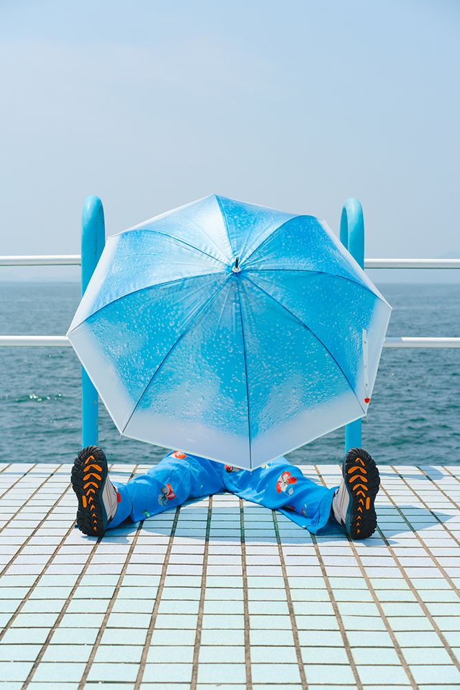 Blue art print by Koichi Aoyama for $57.95 CAD