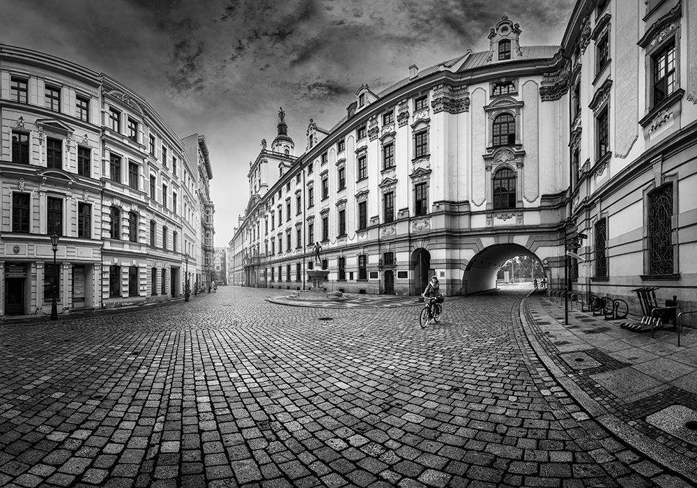 Plac Uniwersytecki art print by Lukasz Derangowski for $57.95 CAD