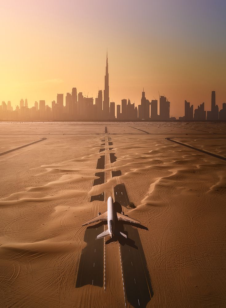 Taking Off From Nowhere art print by Javier De La for $57.95 CAD