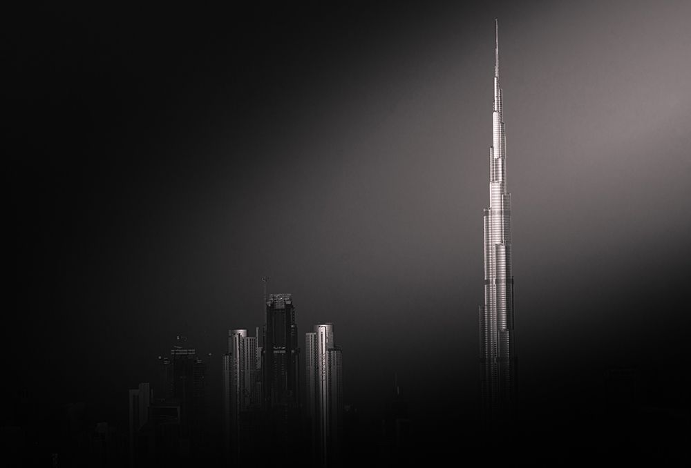 Dubai Impression art print by Bing Li for $57.95 CAD