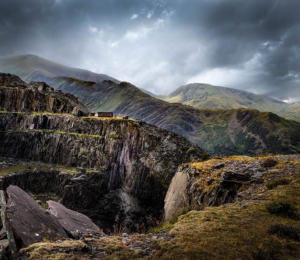 Dinorwic Quarry art print by Larry Platner for $57.95 CAD