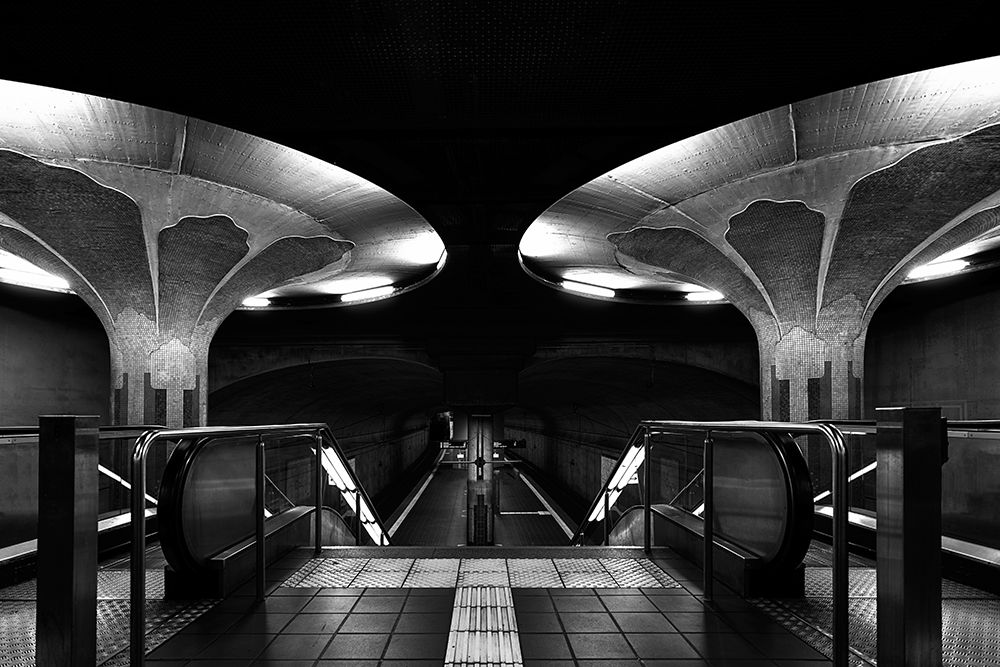 Mushroom Station art print by Roland Weber for $57.95 CAD