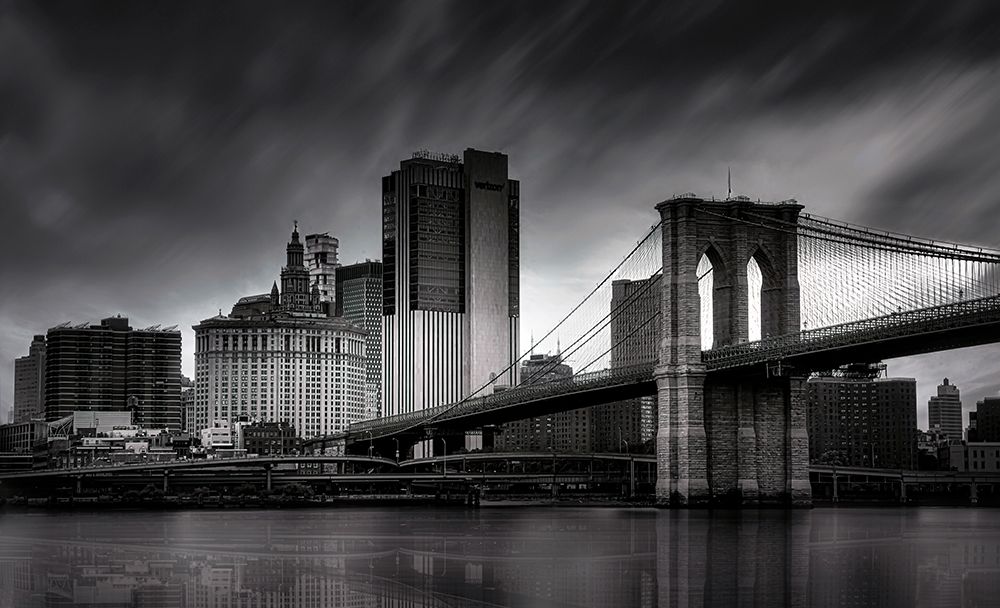 Brooklyn Bridge - Nyc art print by Catherine W. for $57.95 CAD