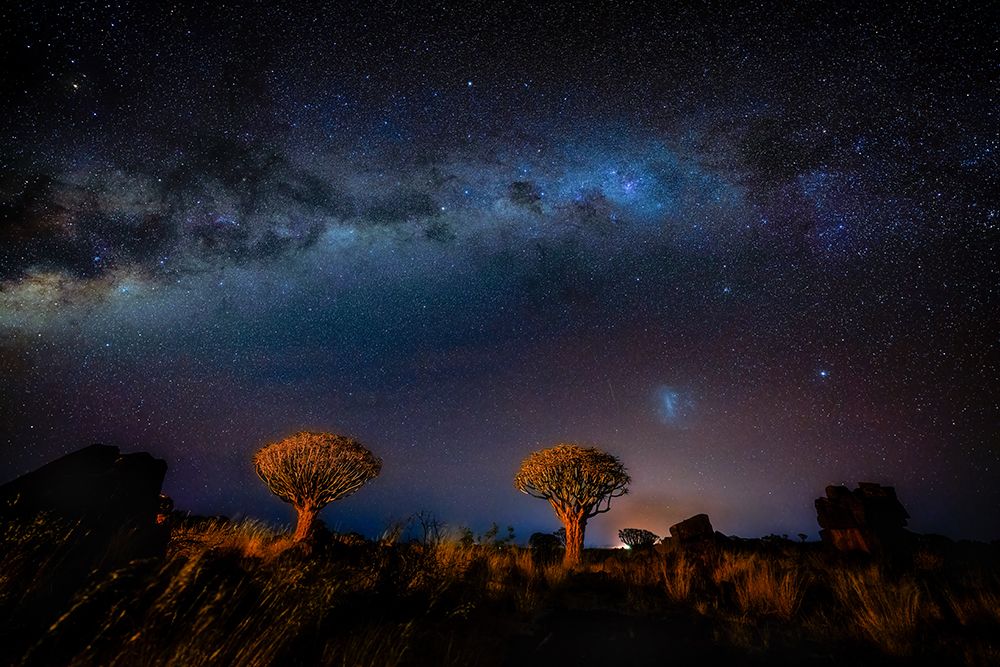 The Milky Way In Namibia art print by Min Li for $57.95 CAD