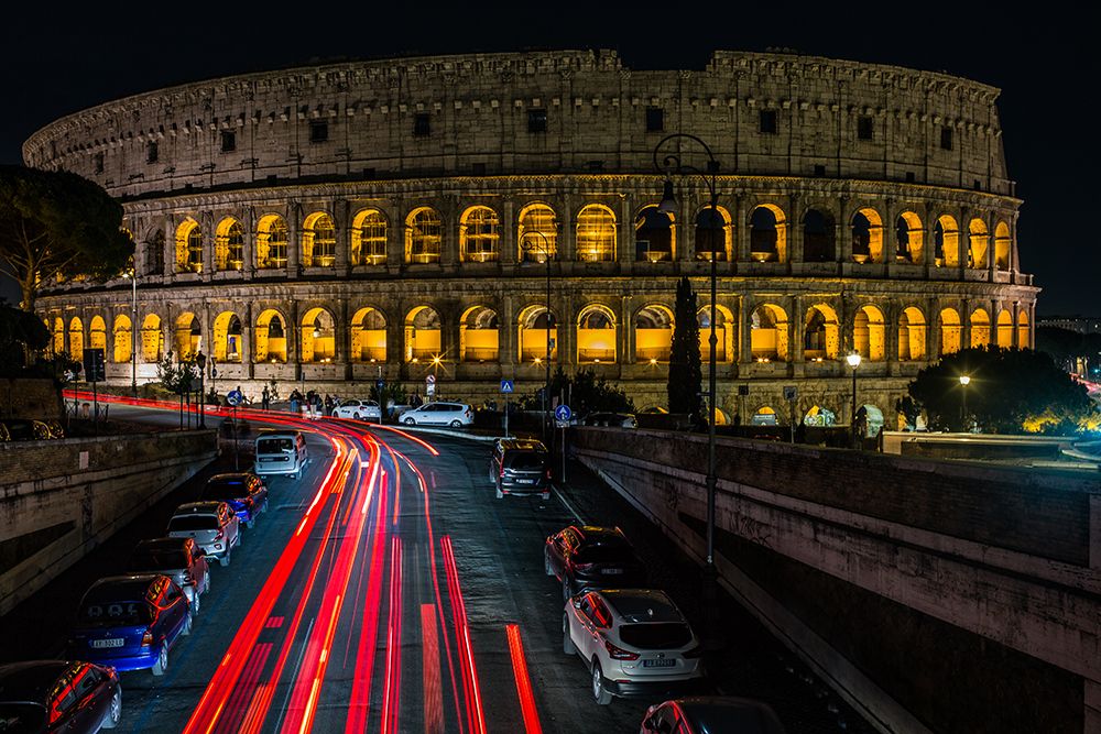 Colosseum At Night art print by Nino Kankava for $57.95 CAD