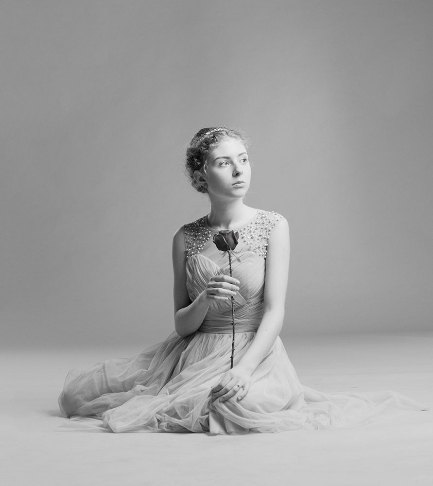 Rose art print by Kolesnyk Valentyn for $57.95 CAD