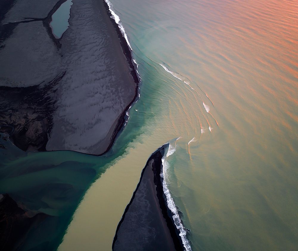 RIVer Mouth In Sunrise Light art print by Shenshen Dou for $57.95 CAD
