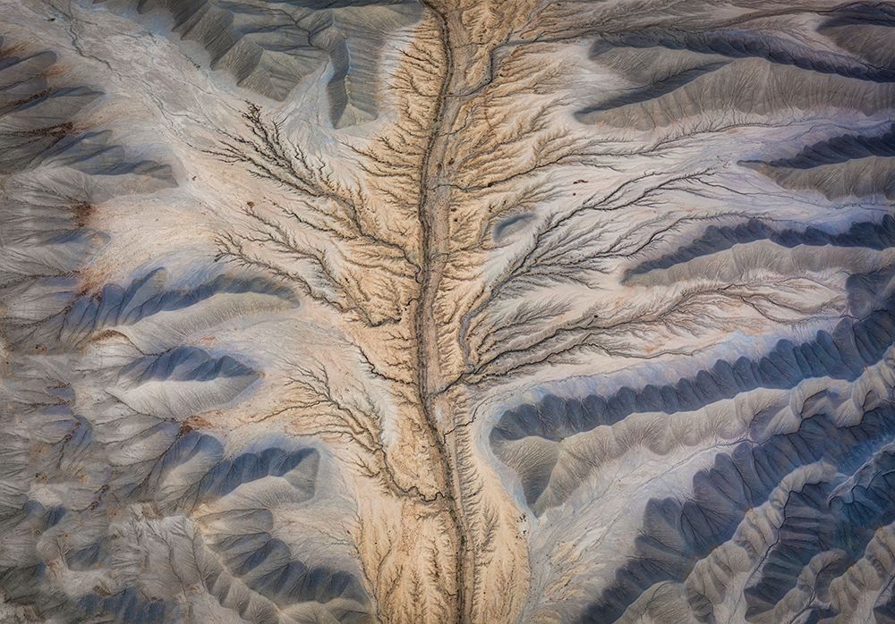Badlands From The Above art print by Michael Zheng for $57.95 CAD