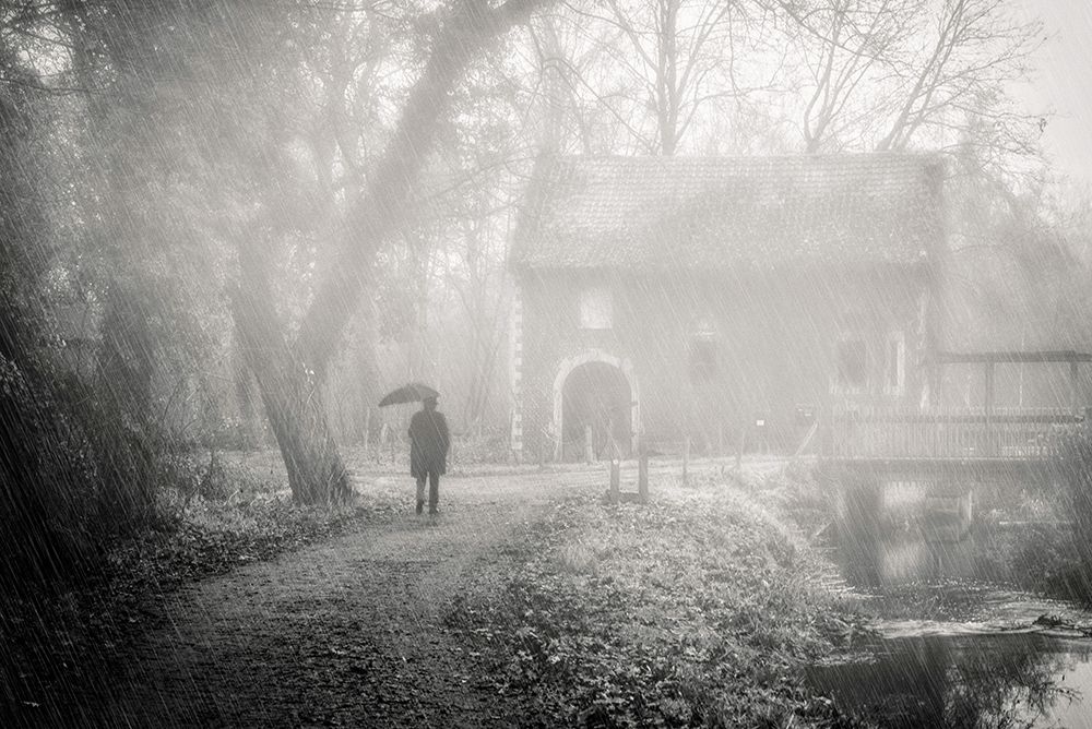 Walking Alone art print by Monique Gilleman for $57.95 CAD