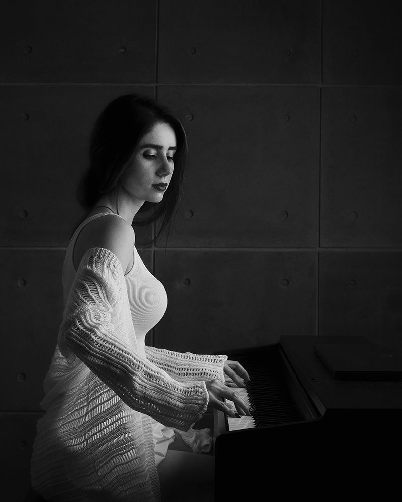 Iranian Female Instrumentalists (Piano) art print by Saeed Keramati for $57.95 CAD