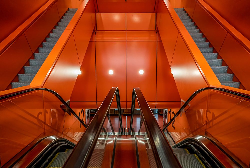Up And Down art print by Jaap Koer for $57.95 CAD