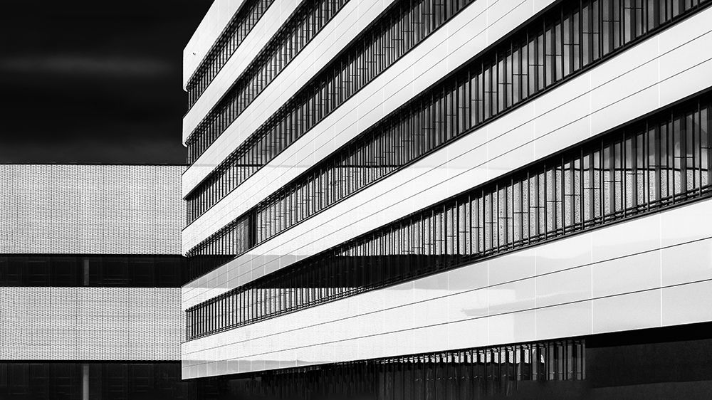 Industrial FaAsade | Receding Lines art print by Stephan Ruckert for $57.95 CAD