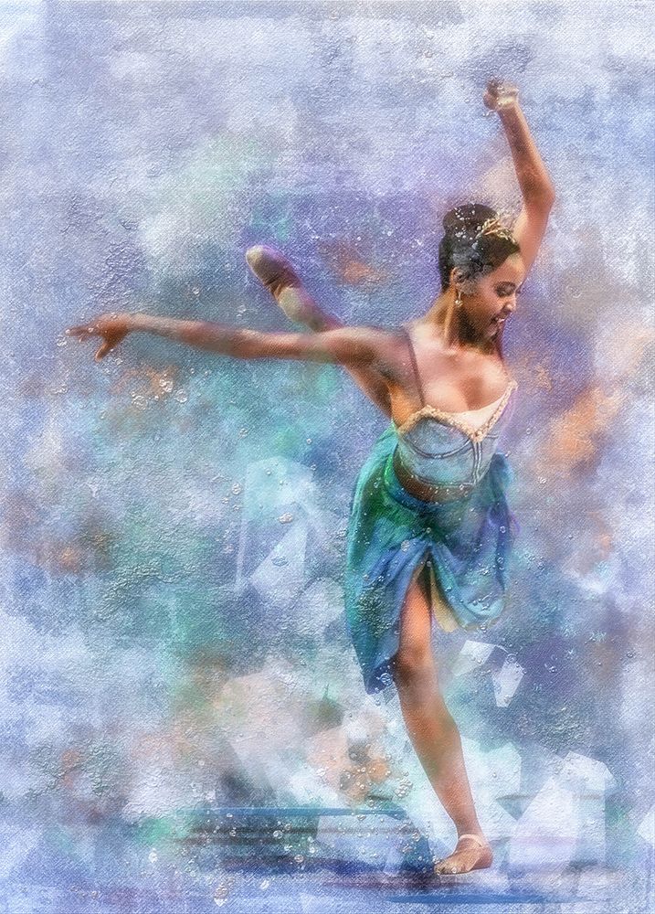 Dreamy Ballet Dancer art print by Charlaine Gerber for $57.95 CAD