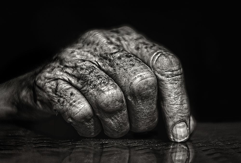 The Hand... art print by Juan Luis Seco for $57.95 CAD