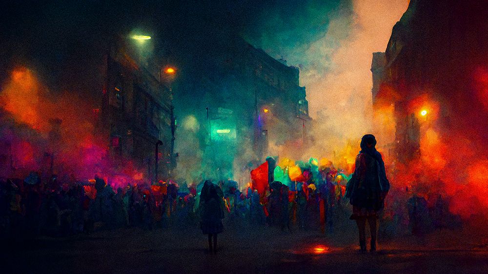 City Feelings art print by Luc Stalmans for $57.95 CAD