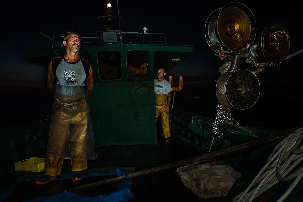 Fishermen 1 art print by Roberto Rampinelli for $57.95 CAD