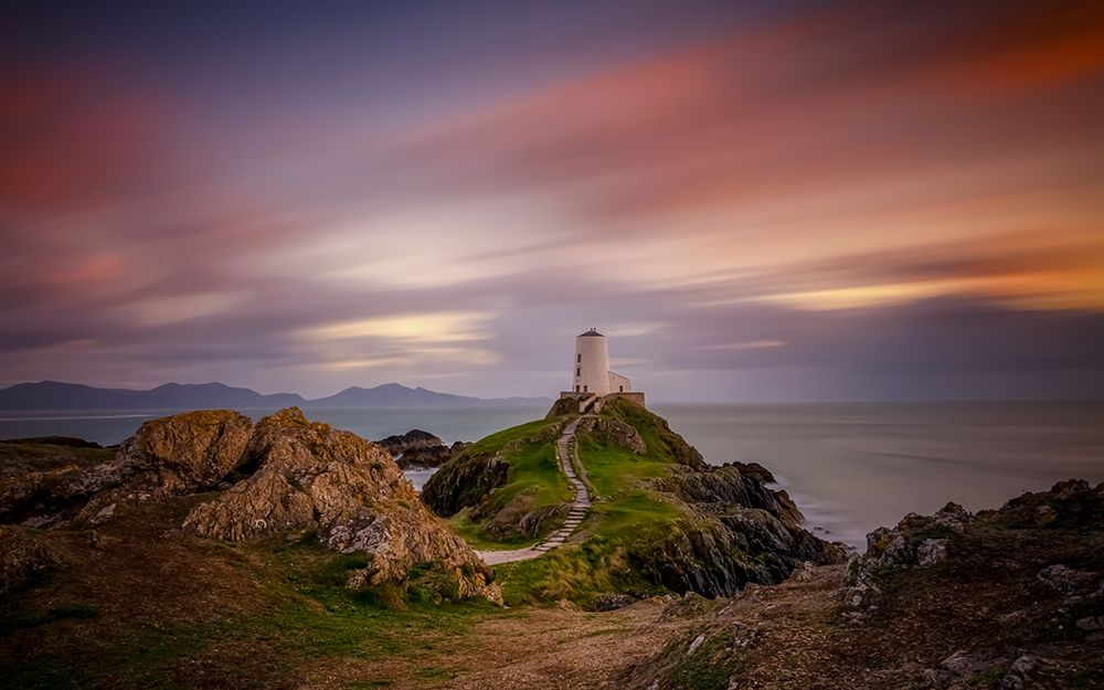 Ynys-Llanddwyn Lighthouse art print by James Zhen Yu for $57.95 CAD