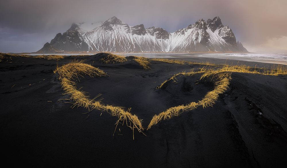 Stokksnes In Love art print by Rodrigo Nunez Buj for $57.95 CAD