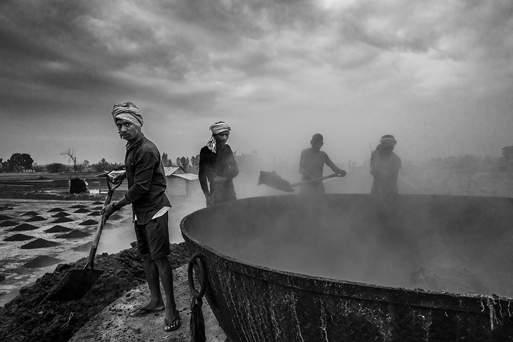 Workers art print by Kuntal Biswas for $57.95 CAD