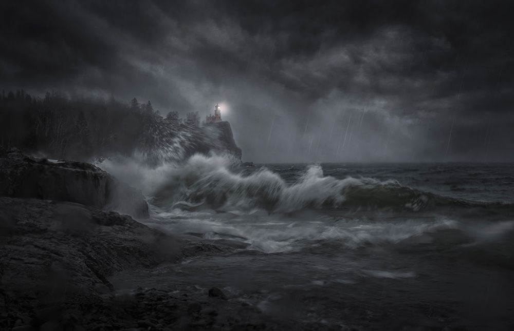 Storm Day art print by Larry Deng for $57.95 CAD