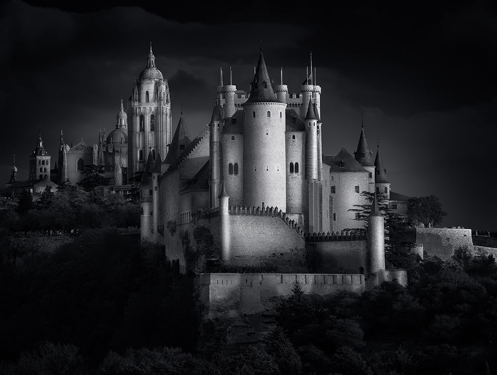 Segovia Medieval art print by Helena Garcia for $57.95 CAD