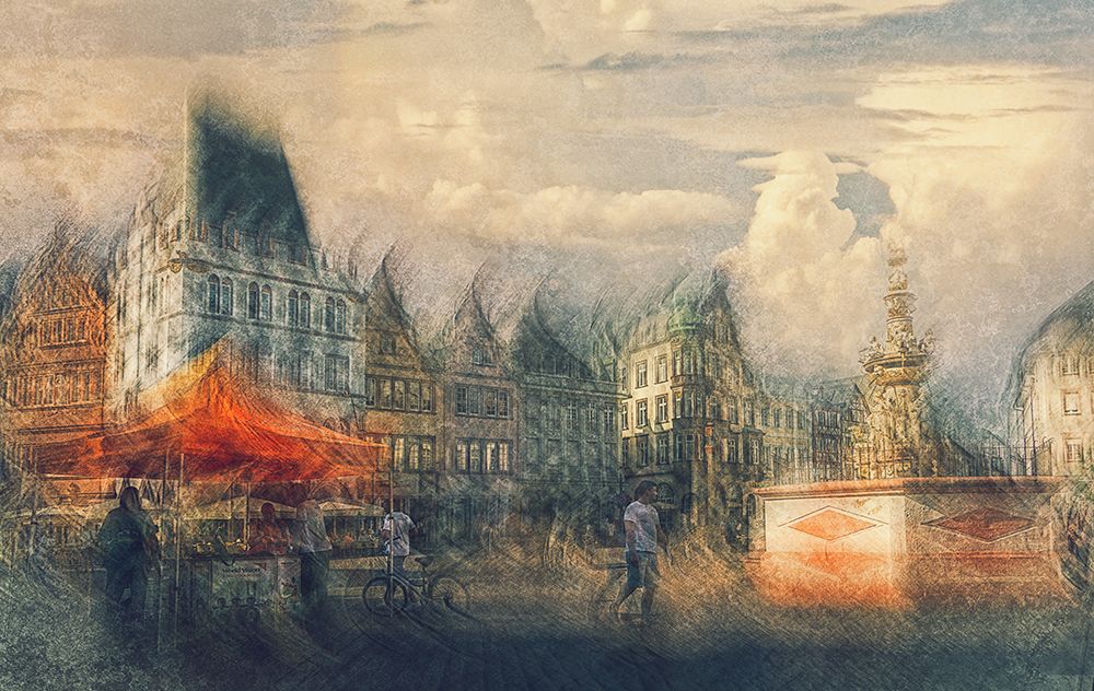 Trier Germany-A Beautiful City art print by Jan Van Der for $57.95 CAD