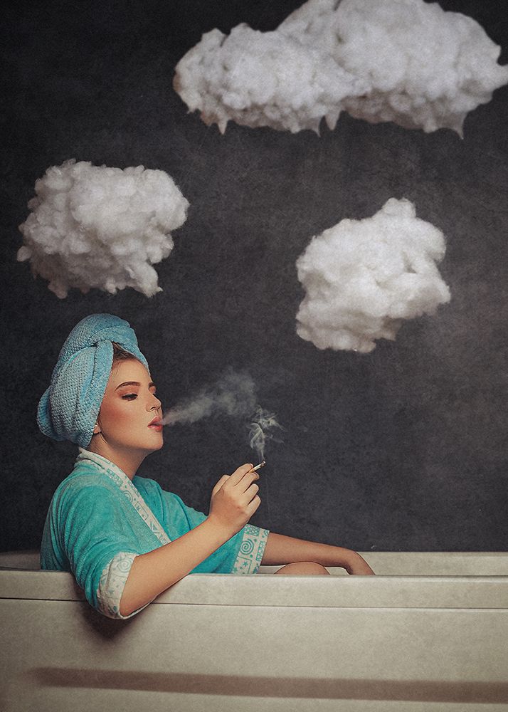 Smoke Out art print by Djayent Abdillah for $57.95 CAD