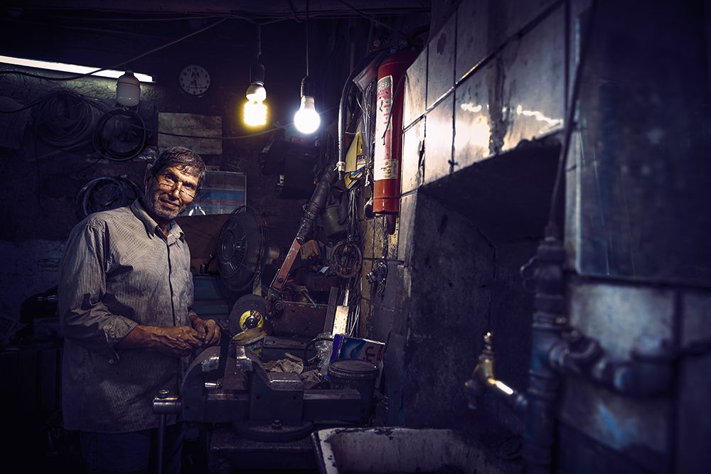 Night Worker In Teheran art print by Marco Tagliarino for $57.95 CAD
