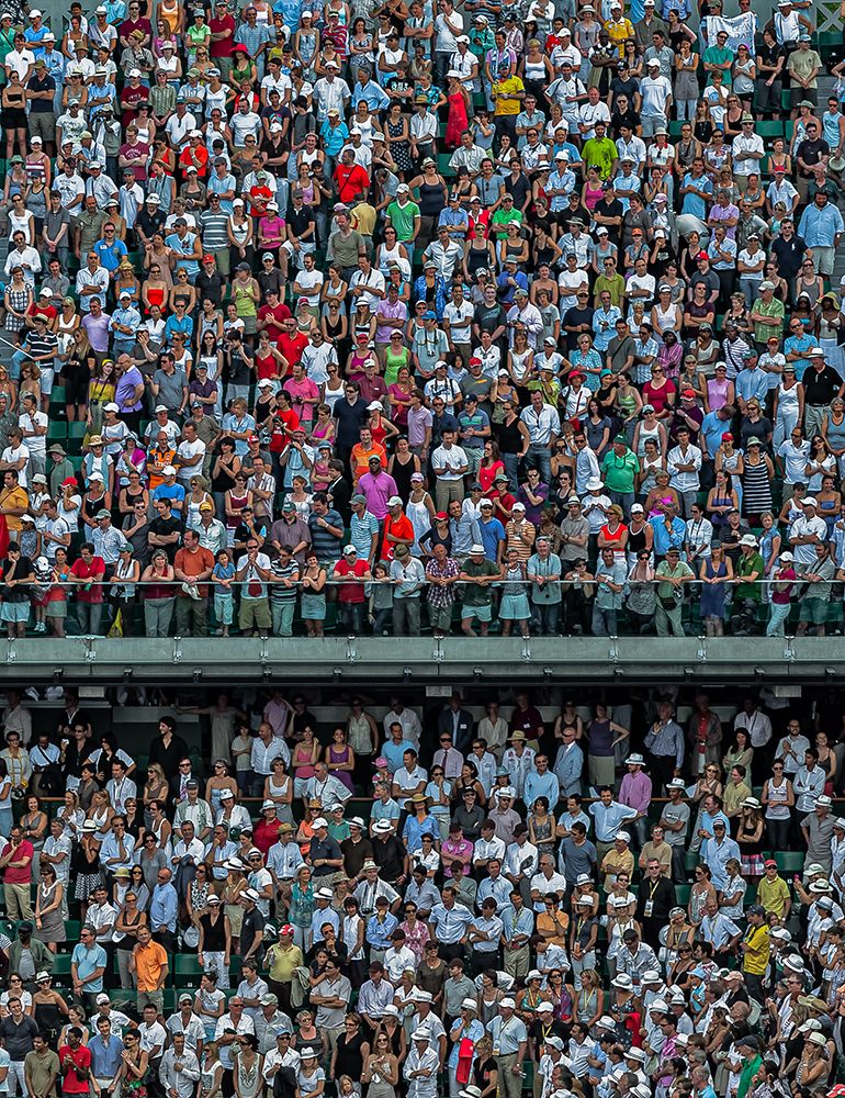 The Crowd art print by Rodrigo Marin for $57.95 CAD