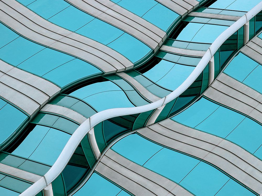 Urban Reflections Abstract art print by Robin Wechsler for $57.95 CAD