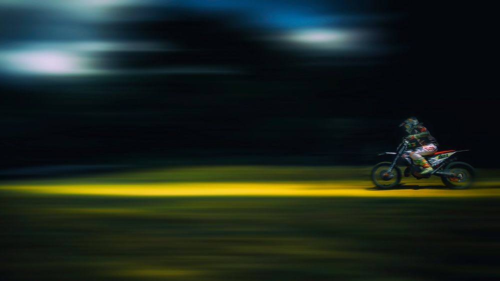 Motocross art print by Dusan Ignac for $57.95 CAD