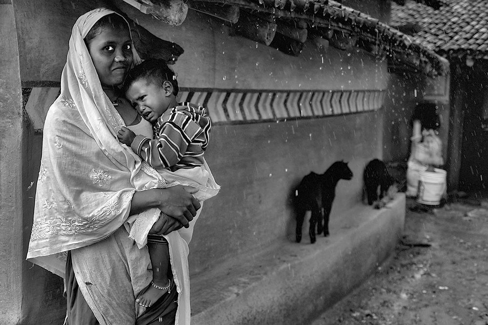 Mother A Child 1 art print by Avishek Das for $57.95 CAD