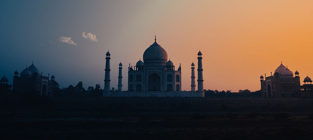 Sunset at Taj art print by Abhinav Sharma for $57.95 CAD