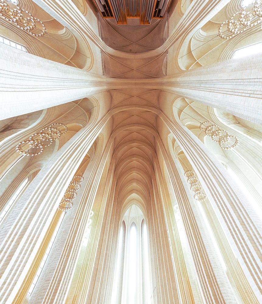 Minimal Church I art print by Edengalan for $57.95 CAD