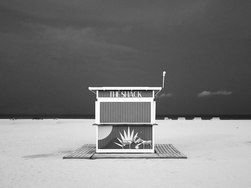 A different Miami Beach at Night 2 art print by Adrian Peralta for $57.95 CAD