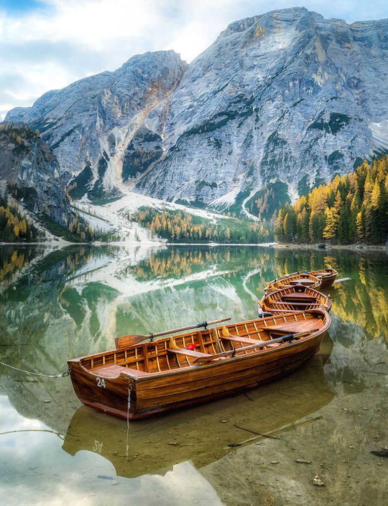 Lago Di Braies art print by Stefan Gunnarsson for $57.95 CAD