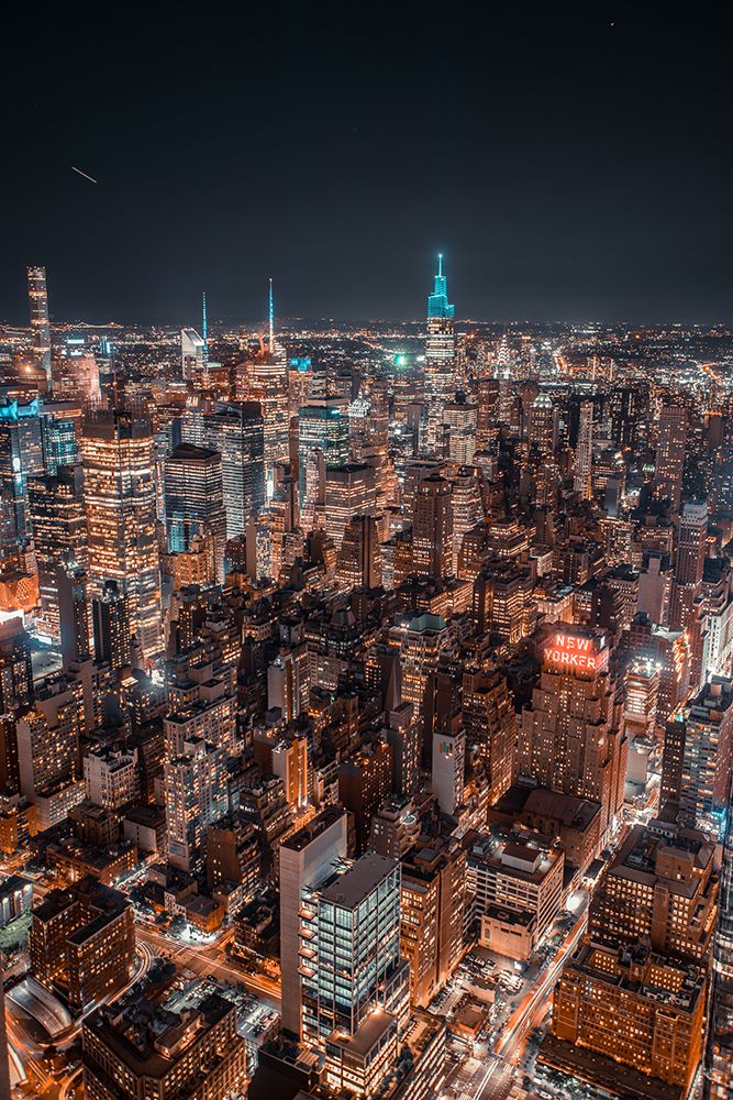 Manhattan art print by Feijia Yu for $57.95 CAD