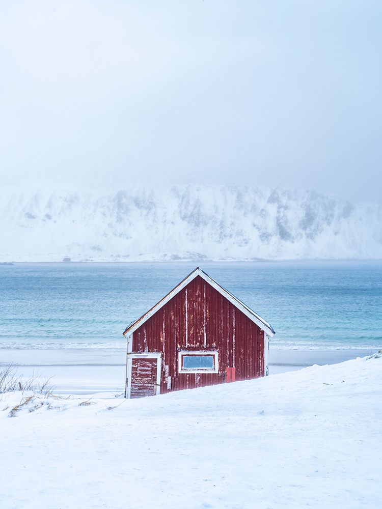 Fishermans Hut Lofoten Norway art print by Stefan Gunnarsson for $57.95 CAD