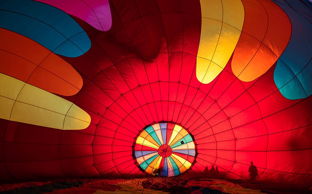 Hot Air Balloon art print by yibing Nie for $57.95 CAD
