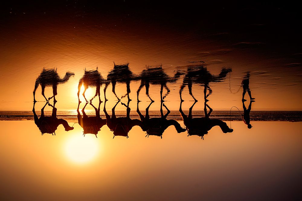 Morocco - The Silence Of  Earth art print by Gina Buliga for $57.95 CAD