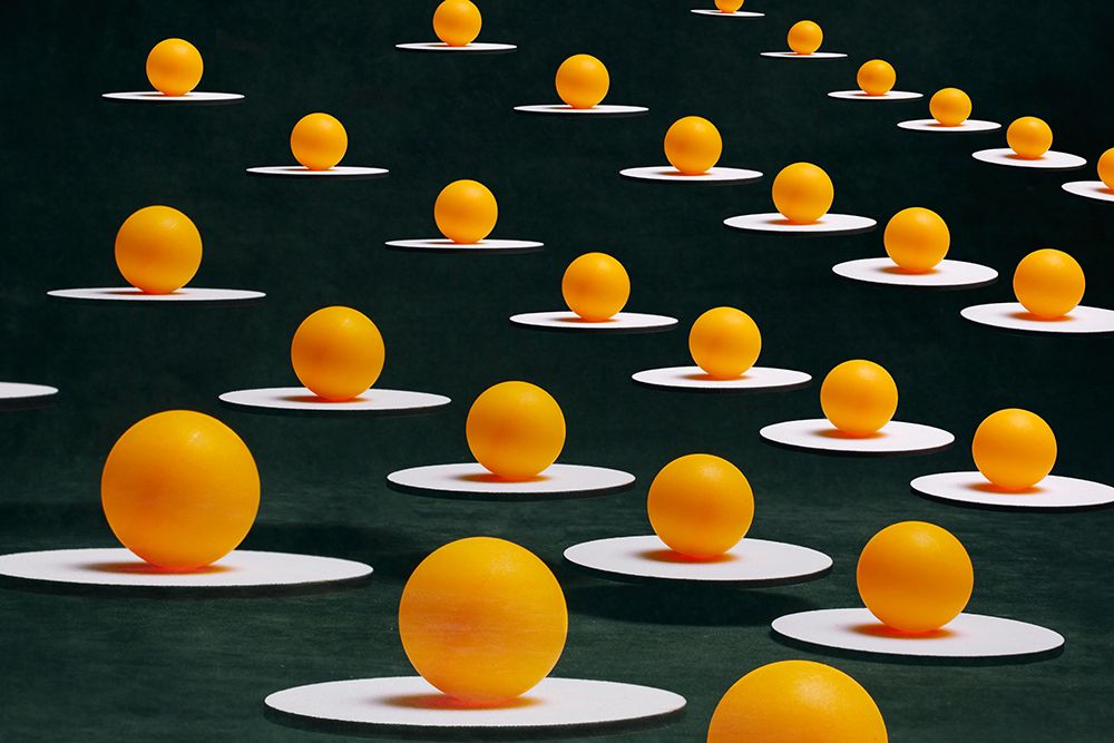 The Balls Are Coming art print by Brig Barkow for $57.95 CAD