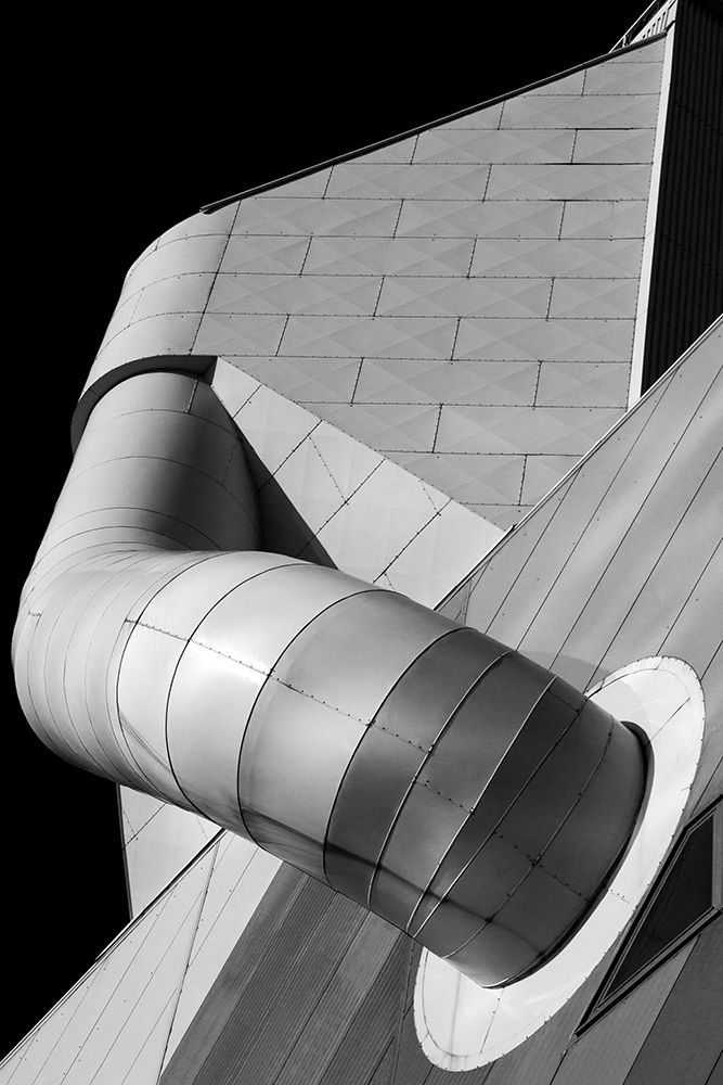 Pipe of a waste-to-energy plant art print by Streiff Marcel for $57.95 CAD