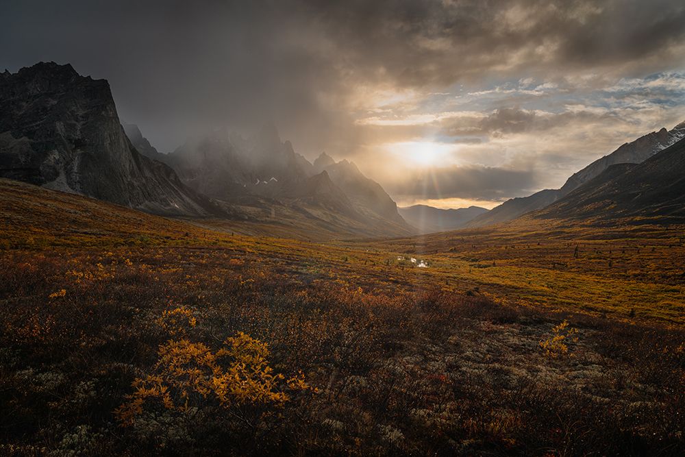 Tombstone Mountain art print by Willa Wei for $57.95 CAD